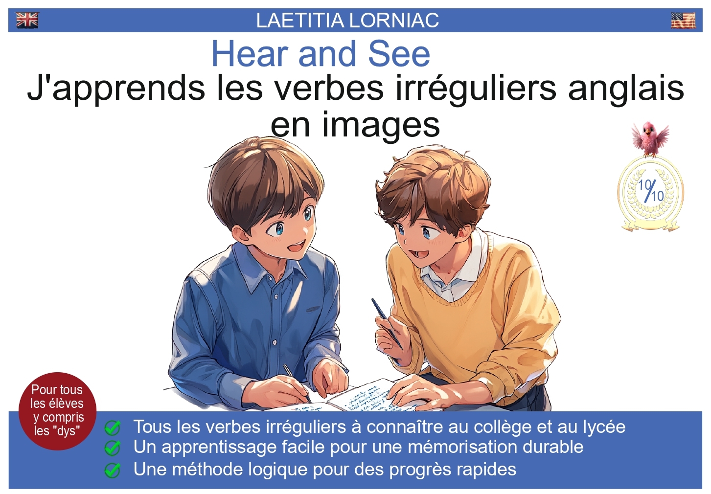 J'apprends les verbes irréguliers anglais en images