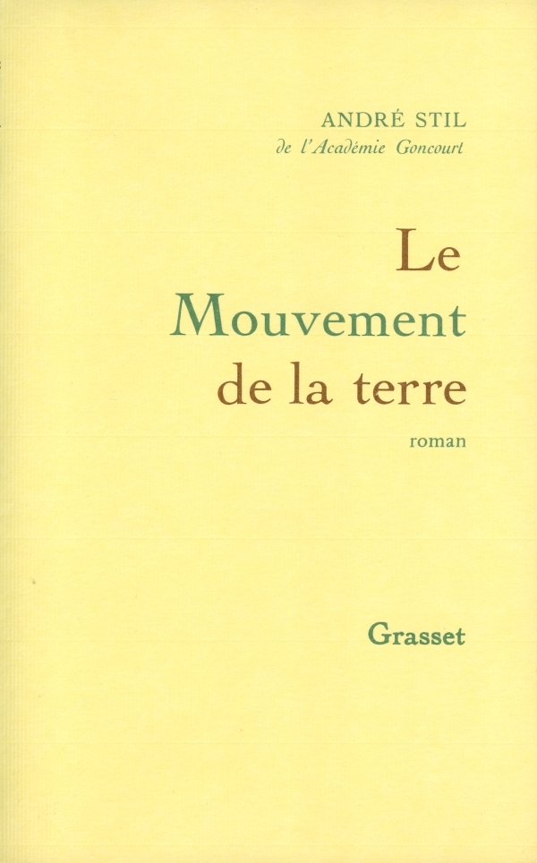 Le mouvement de la terre