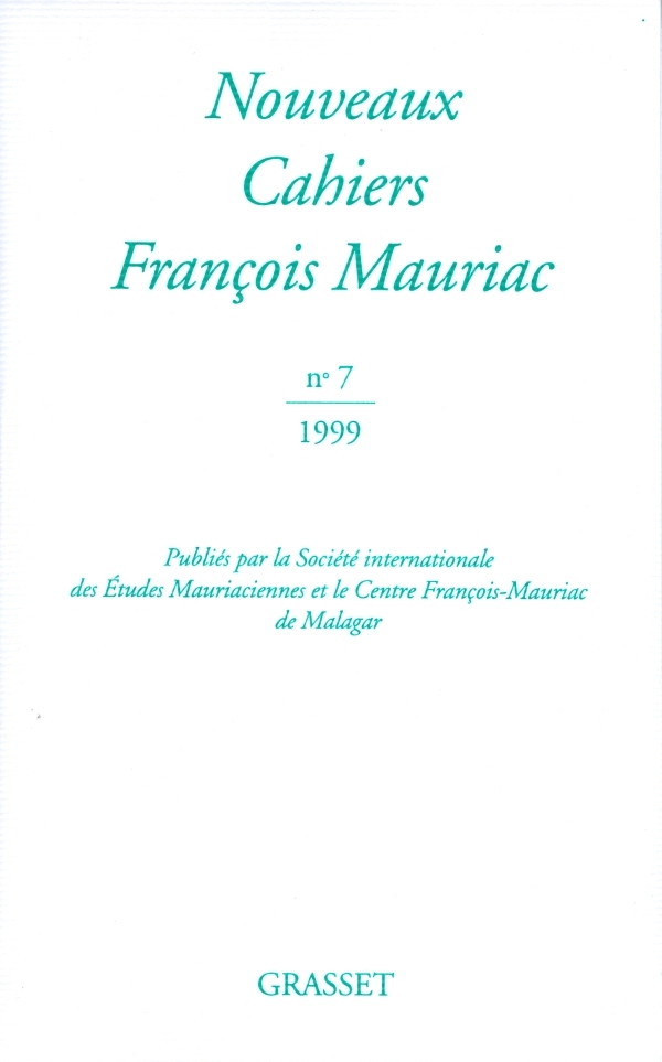 Nouveaux Cahiers François Mauriac n°07