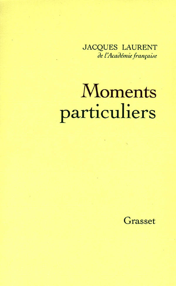 Moments particuliers