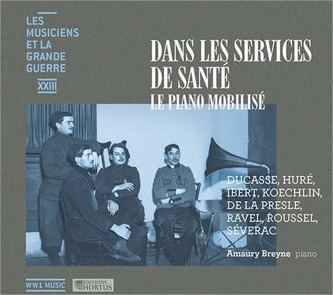 Dans les services de santé - Le piano mobilisé - CD