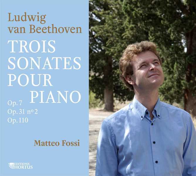 Trois sonates pour piano - CD