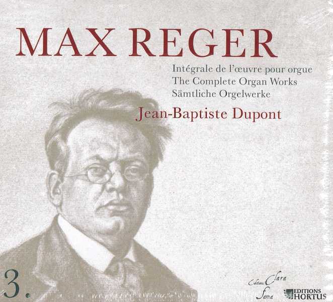 Max Reger - Intégrale de loeuvre pour orgue  - CD