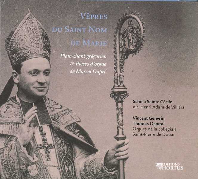 Vêpres du Saint Nom de Marie - CD