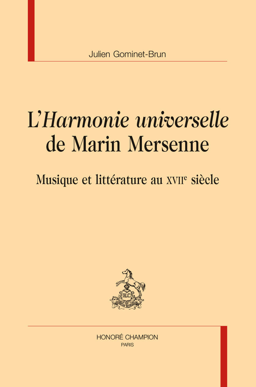 L’Harmonie universelle de Mersenne
