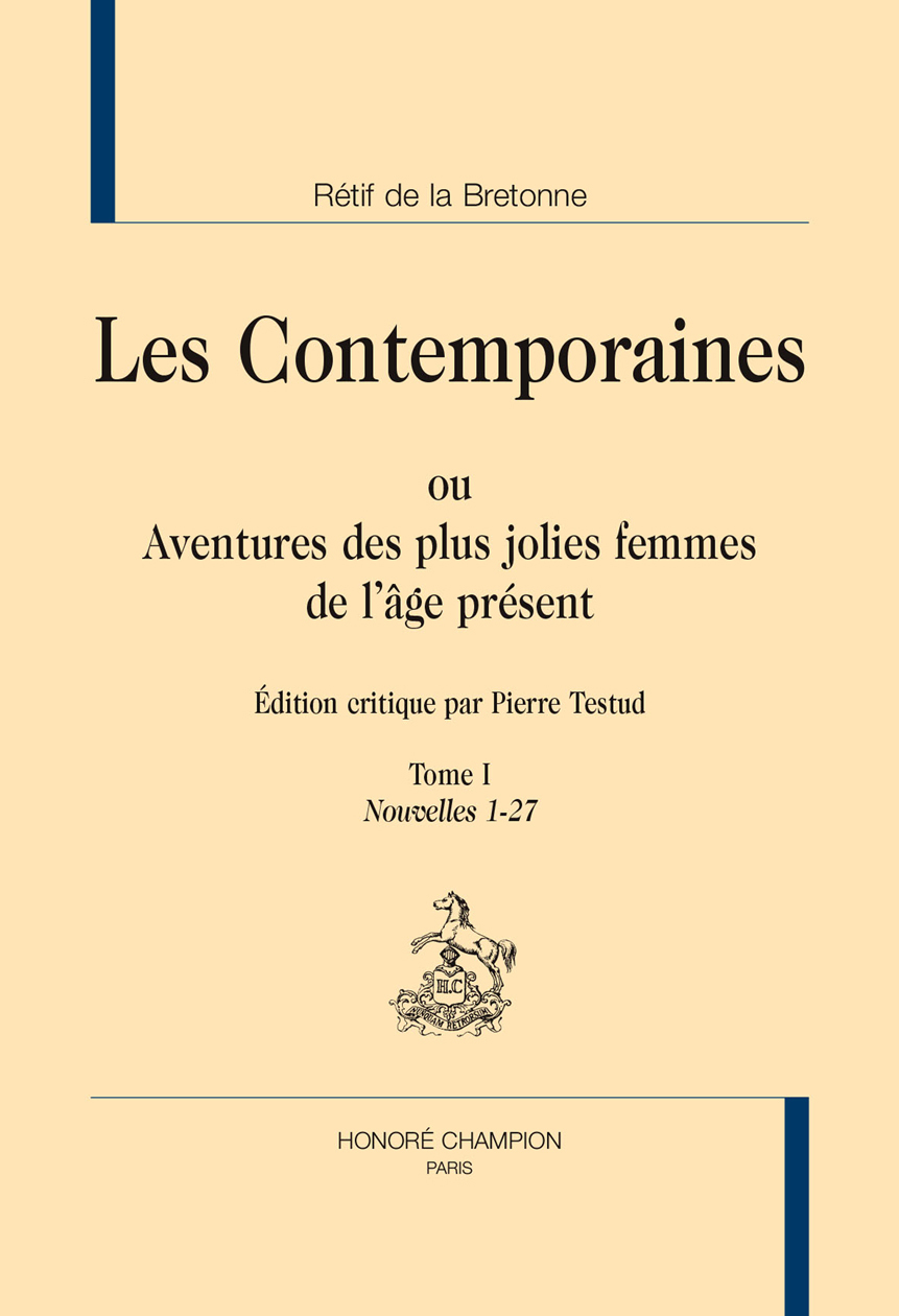 Les  Contemporaines T1 : Nouvelles 1-27