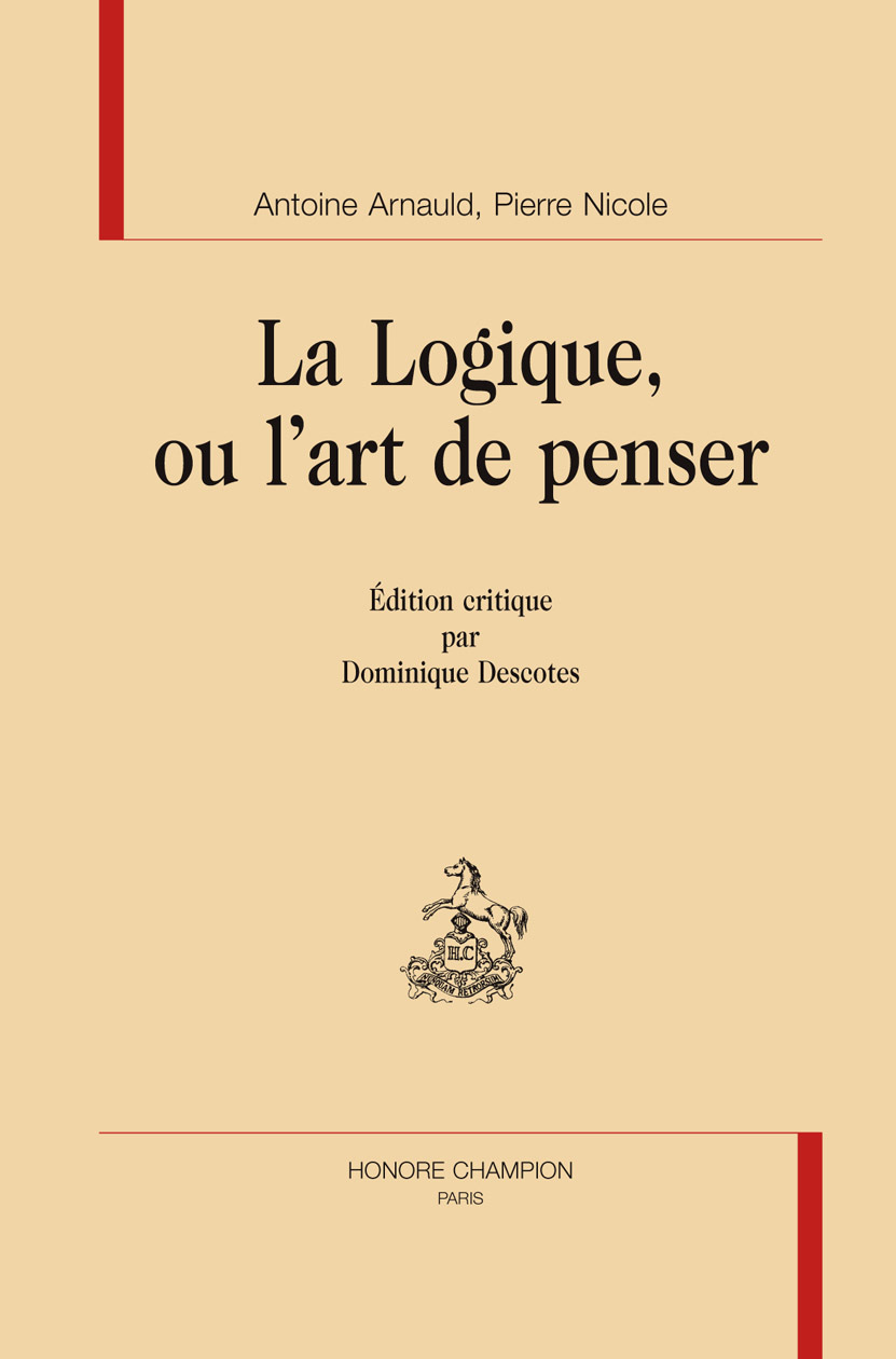La logique ou L'art de penser