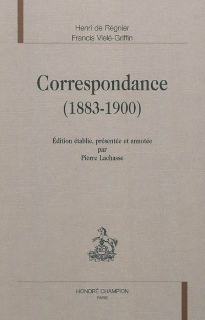 Correspondance - 1883-1900