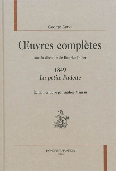 La petite Fadette (1849)