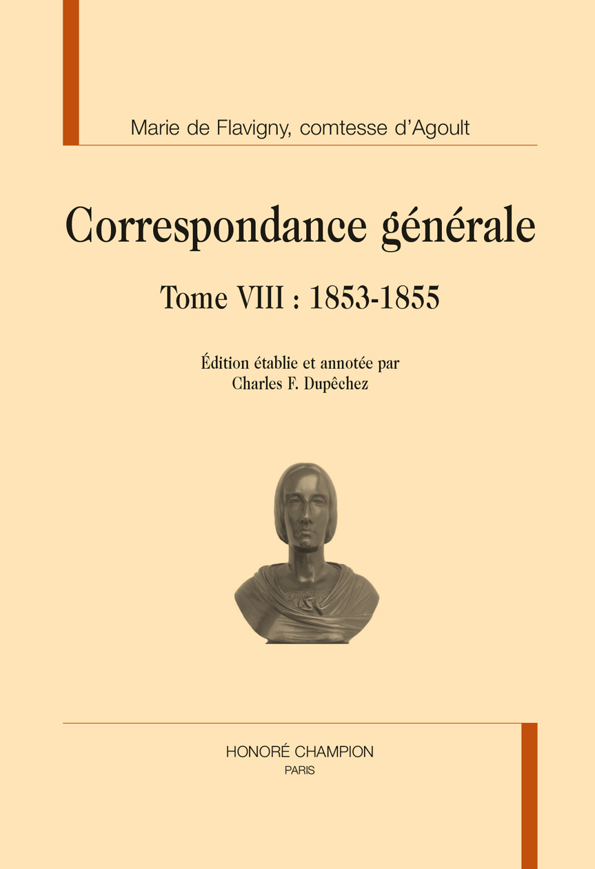 Correspondance générale T8 : mai 1853-1855