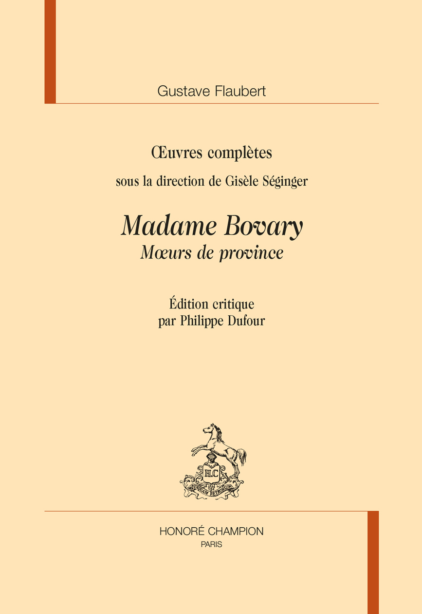 Madame Bovary - Mœurs de Province