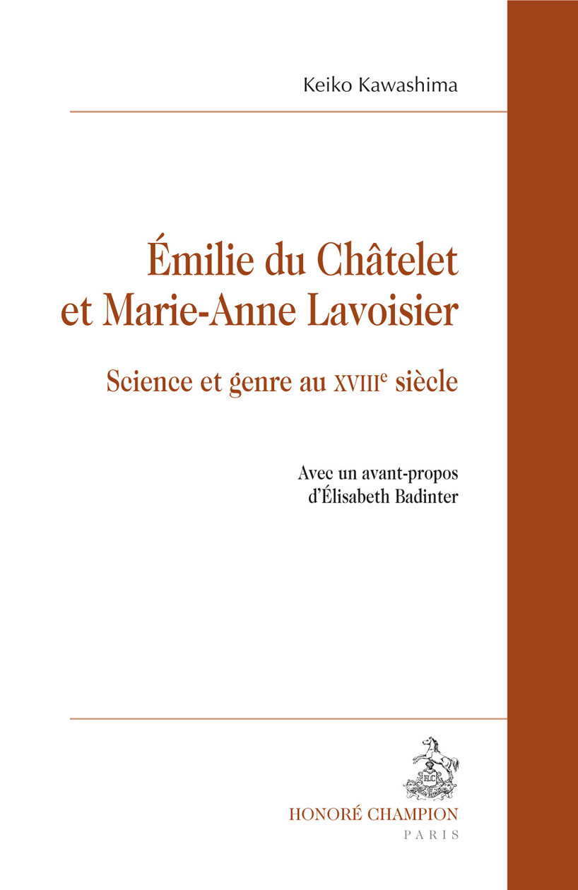 Émilie du Châtelet et Marie-Anne Lavoisier