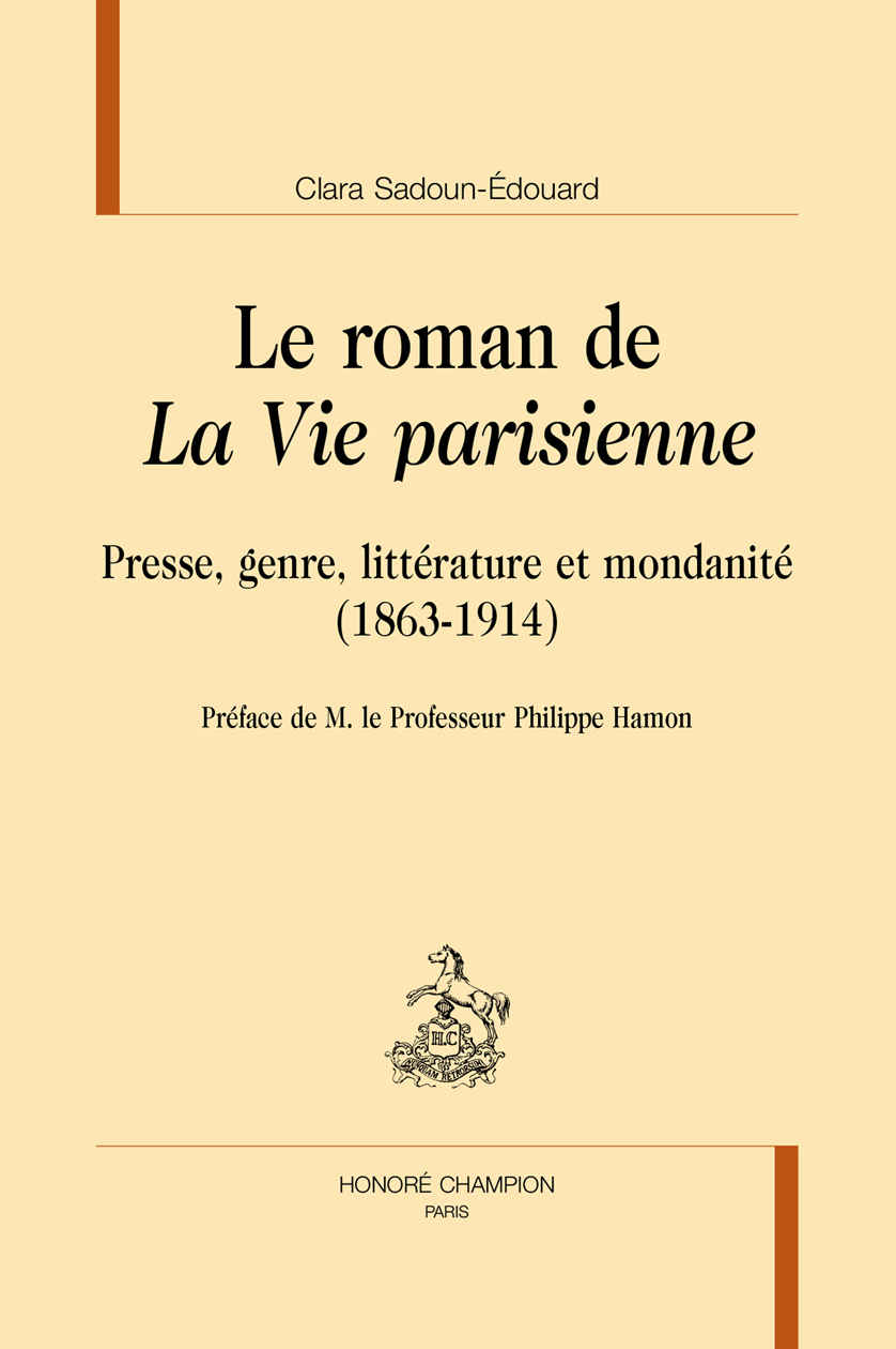 LE ROMAN DE 'LA VIE PARISIENNE'