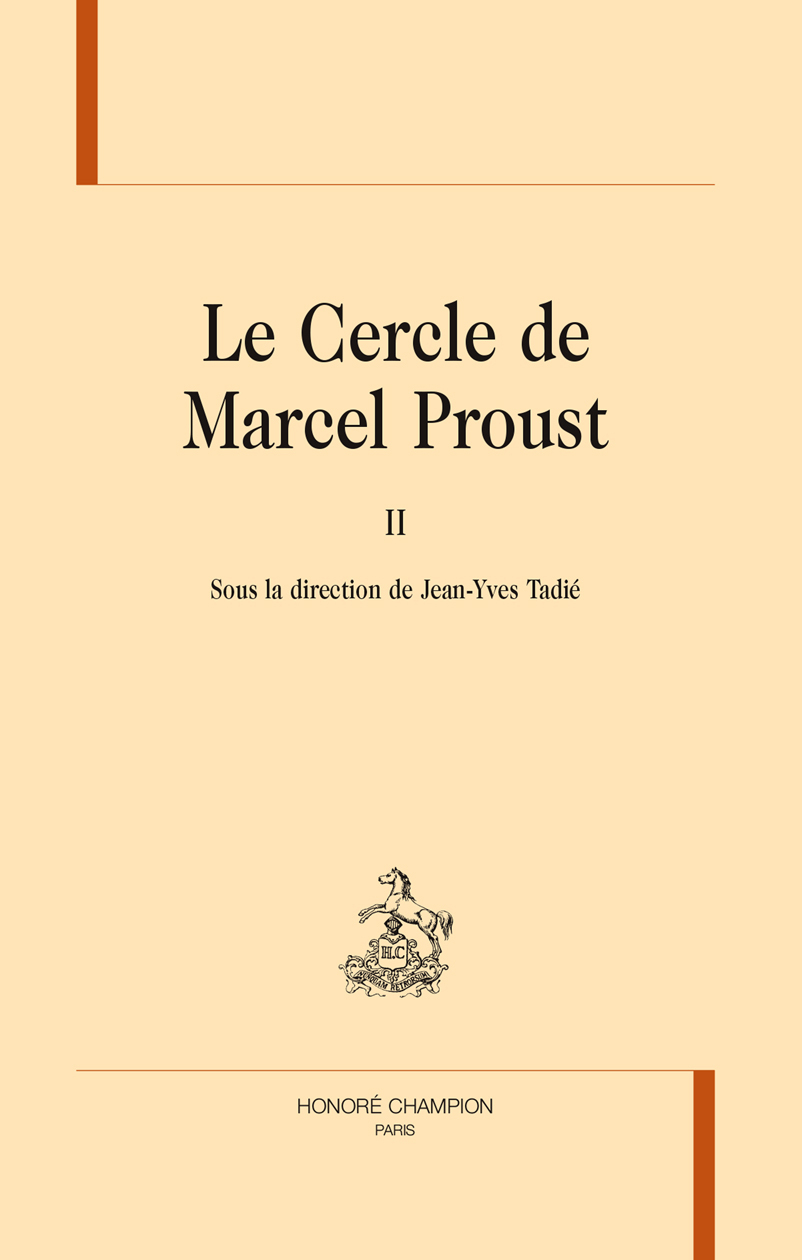 Le cercle de Marcel Proust T2
