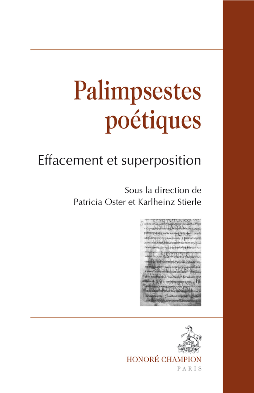 Palimpsestes poétiques