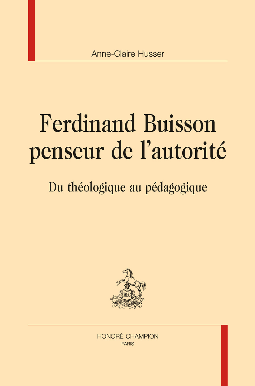 Ferdinand Buisson penseur de l'autorité