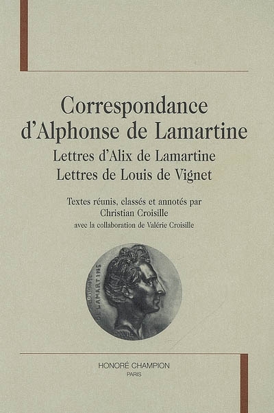 Correspondance d'Alphonse de Lamartine
