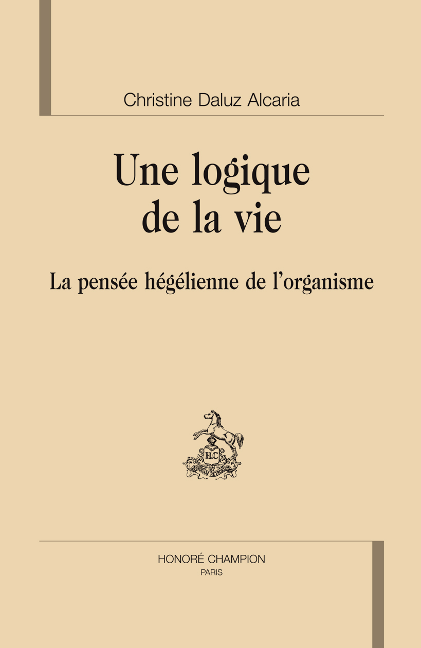 Une logique de la vie