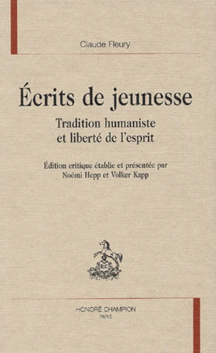 Écrits de jeunesse - tradition humaniste et liberté de l'esprit