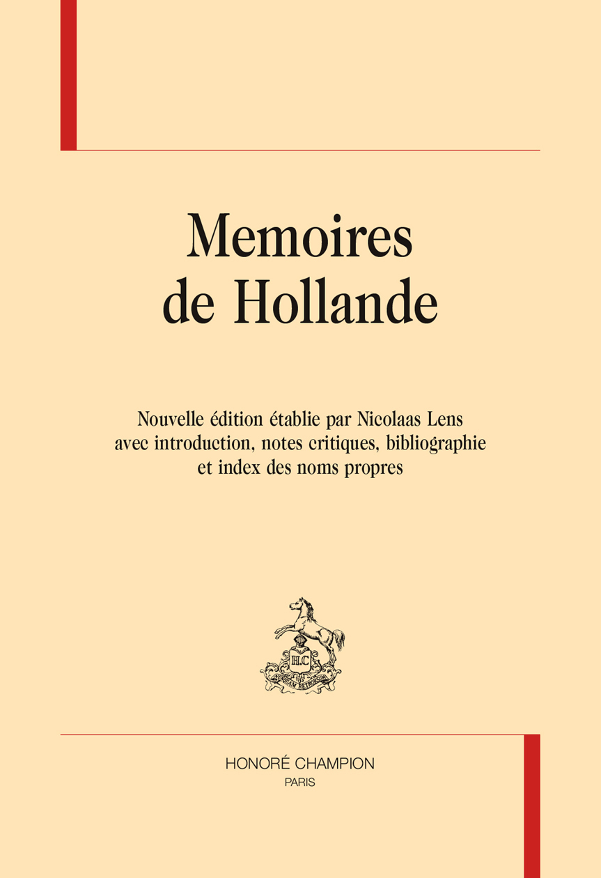 Mémoires de Hollande