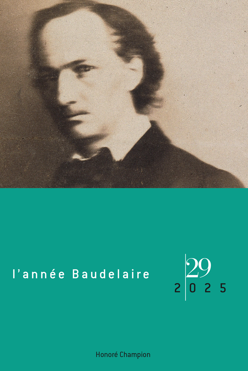 revue L’année Baudelaire N° 29 - 2025