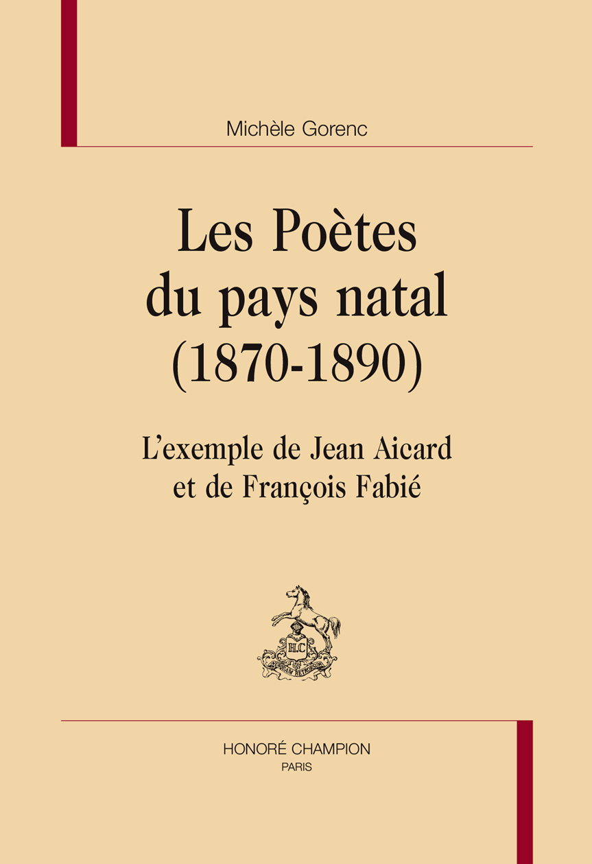 Les poètes du pays natal, 1870-1890