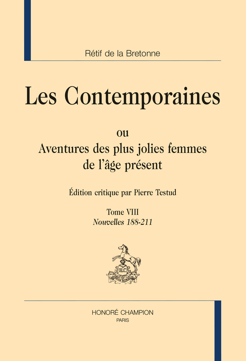 Les contemporaines T8 : Nouvelles 188-211
