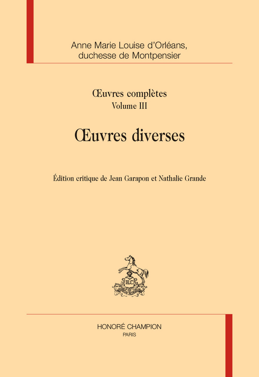 Œuvres diverses