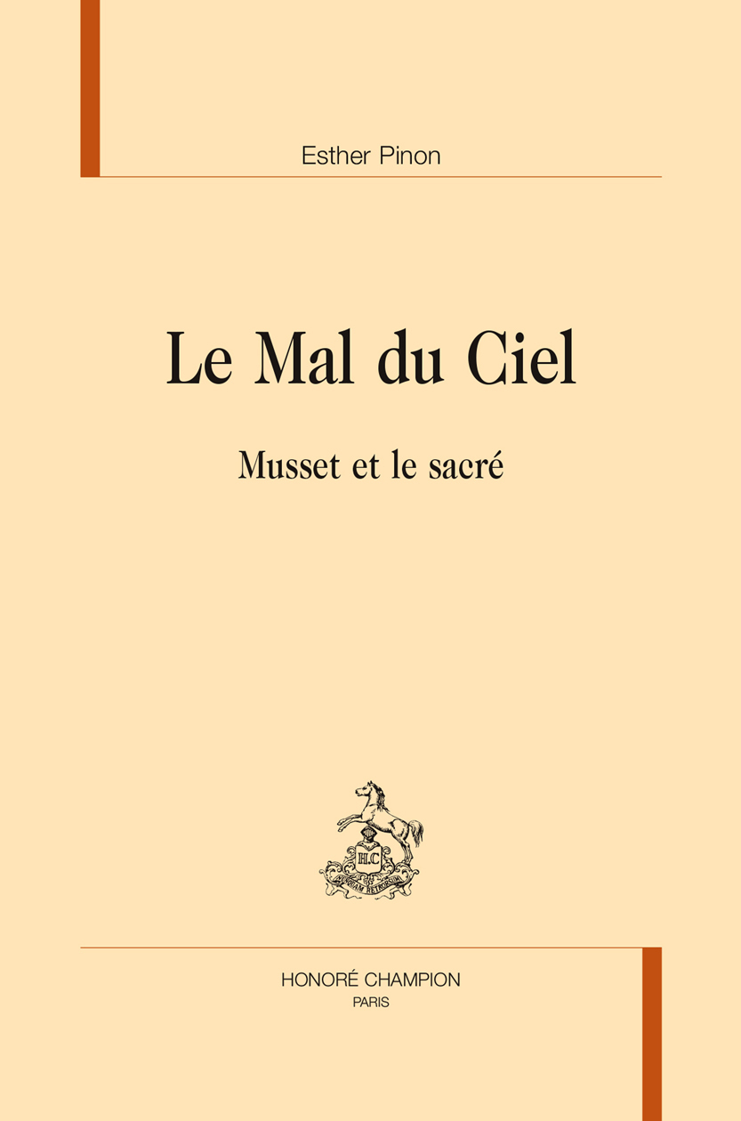 Le mal du ciel - Musset et le sacré
