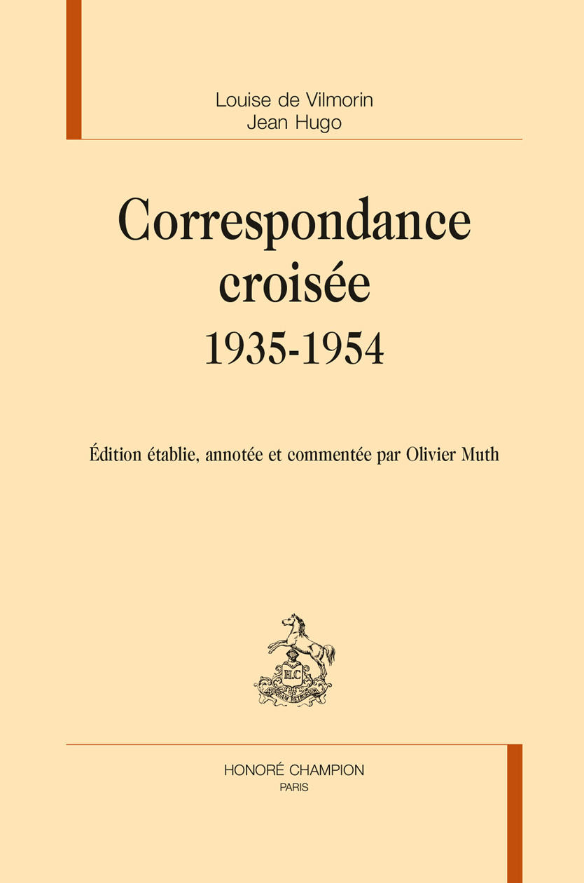 Correspondance croisée 1935-1954