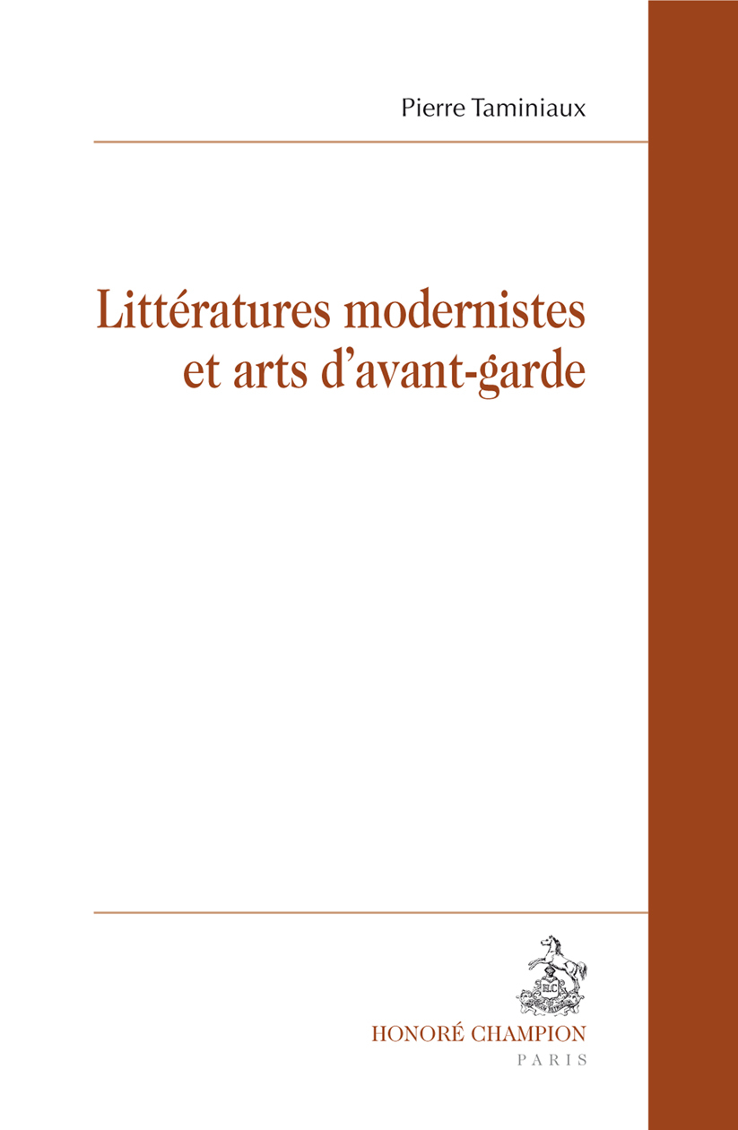 Littératures modernistes et arts d'avant-garde