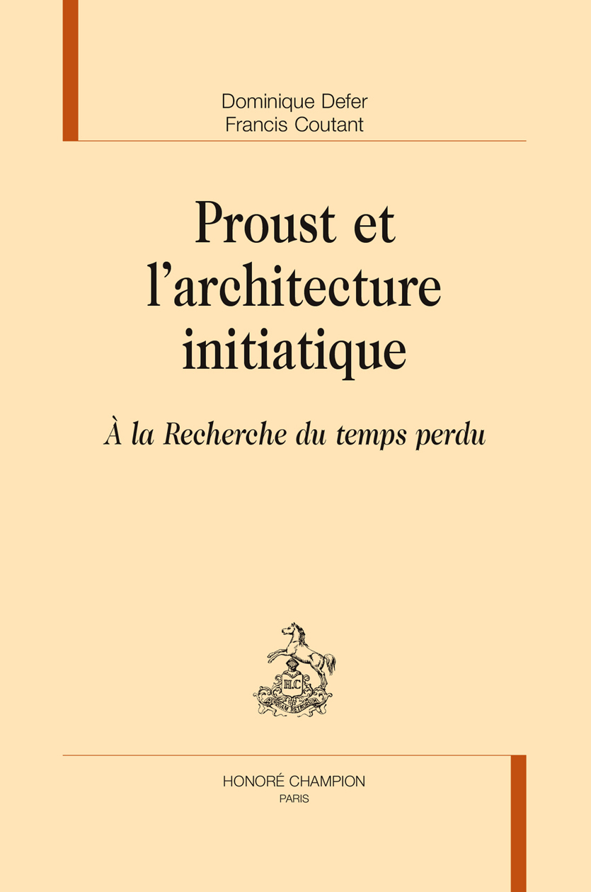 Proust et l'architecture initiatique