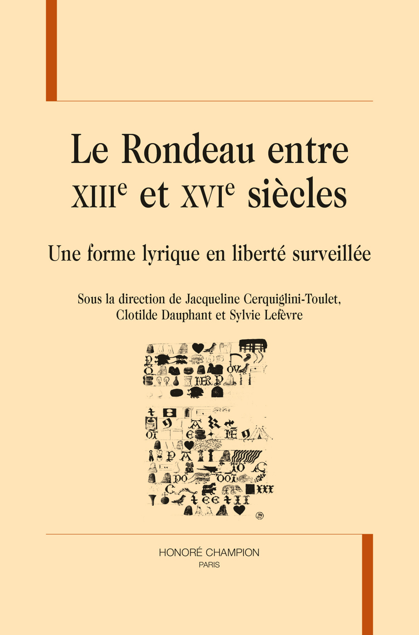 Le Rondeau entre XIIIe et XVIe siècles