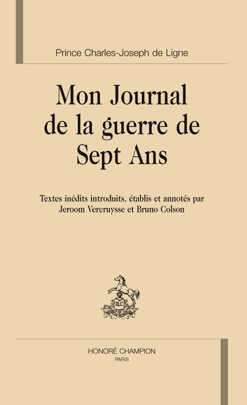 Mon journal de la guerre de Sept ans