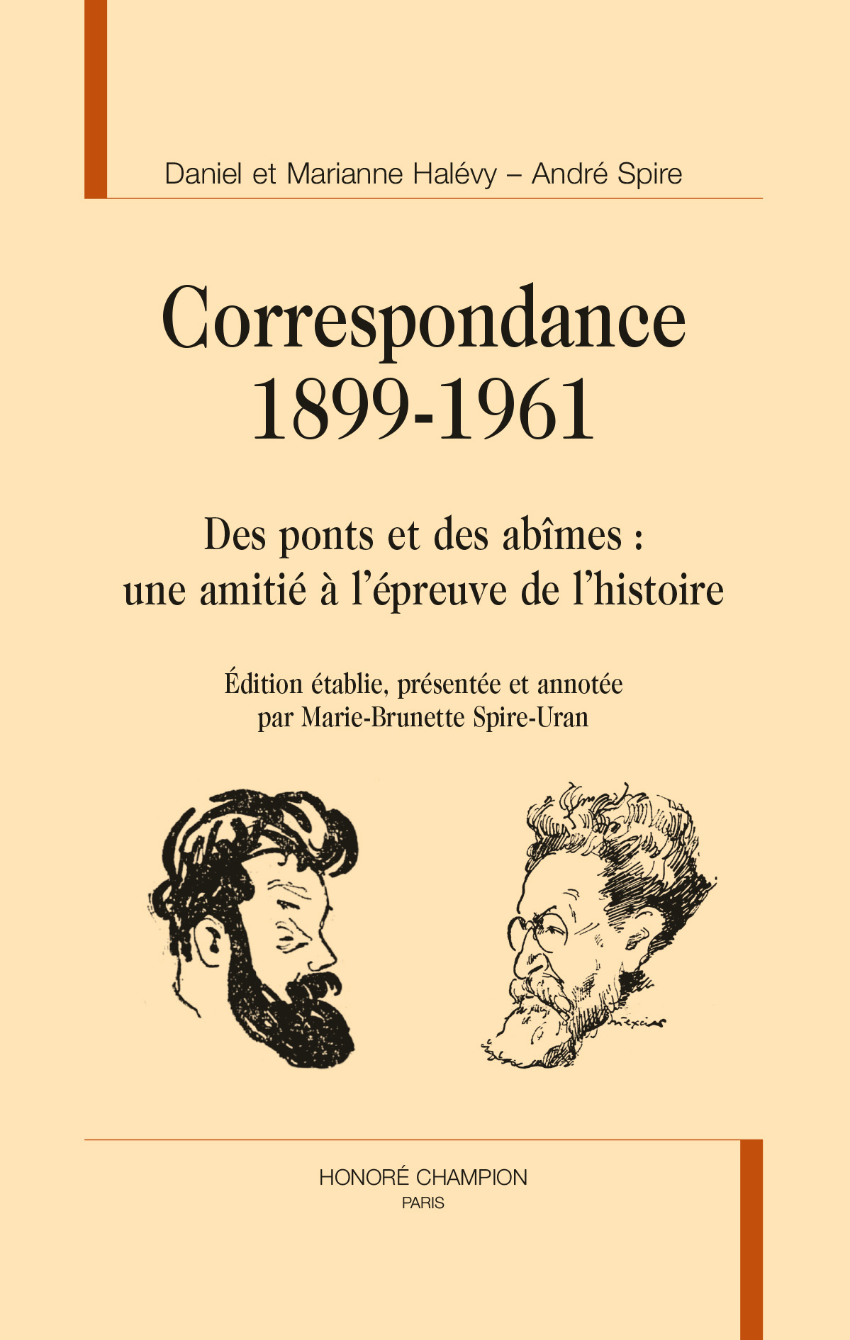 Correspondance 1899-1961