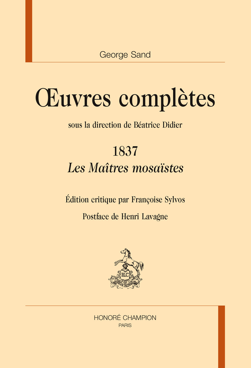 Les Maîtres mosaïstes (1837)