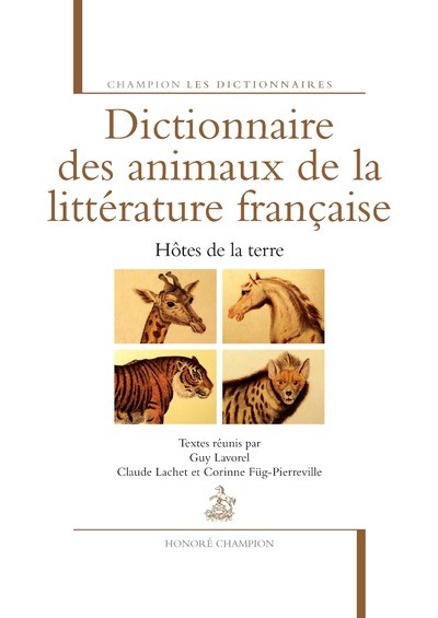 Dictionnaire des animaux de la littérature française