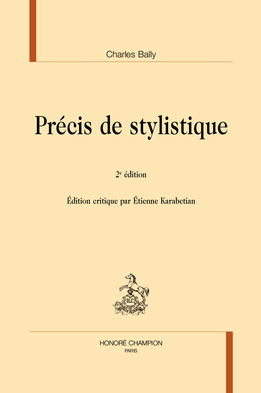 Précis de stylistique