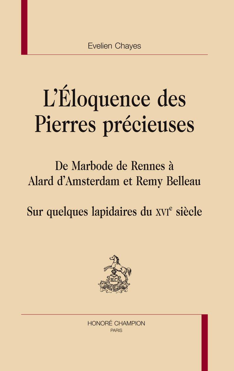 L'Éloquence des Pierres précieuses
