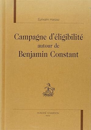 Campagne d'éligibilité autour de Benjamin Constant