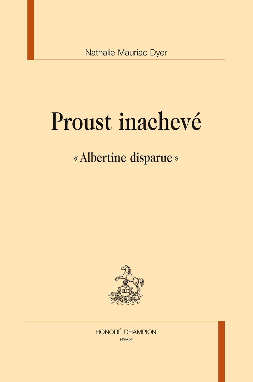 Proust inachevé