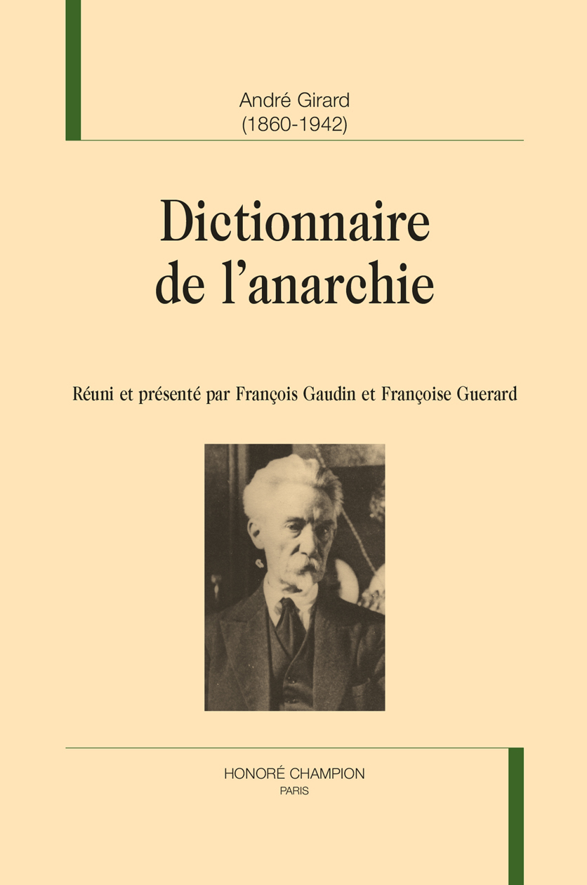 Dictionnaire de l'anarchie