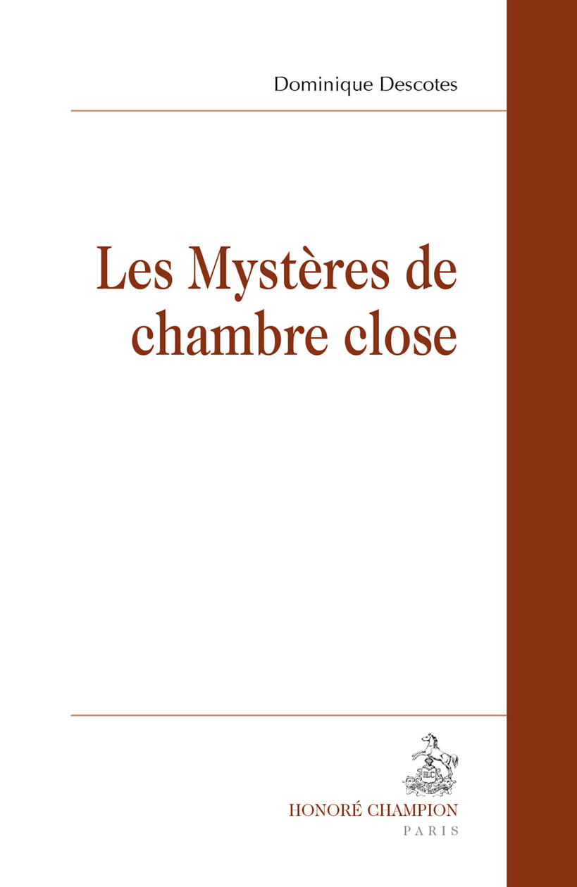 Les Mystères de chambre close