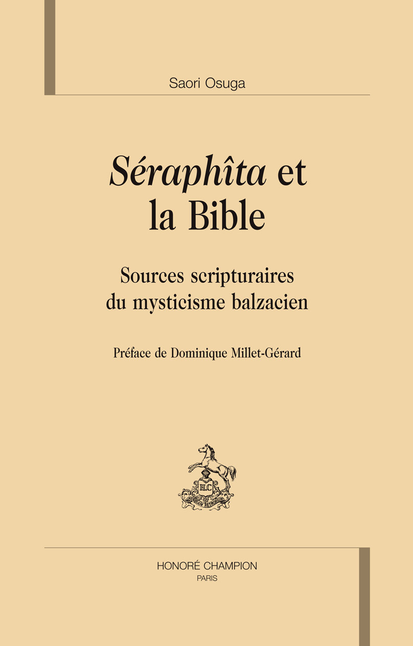 "Séraphîta" et la Bible - sources scripturaires du mysticisme balzacien