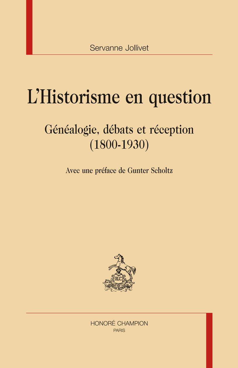 L'historisme en question