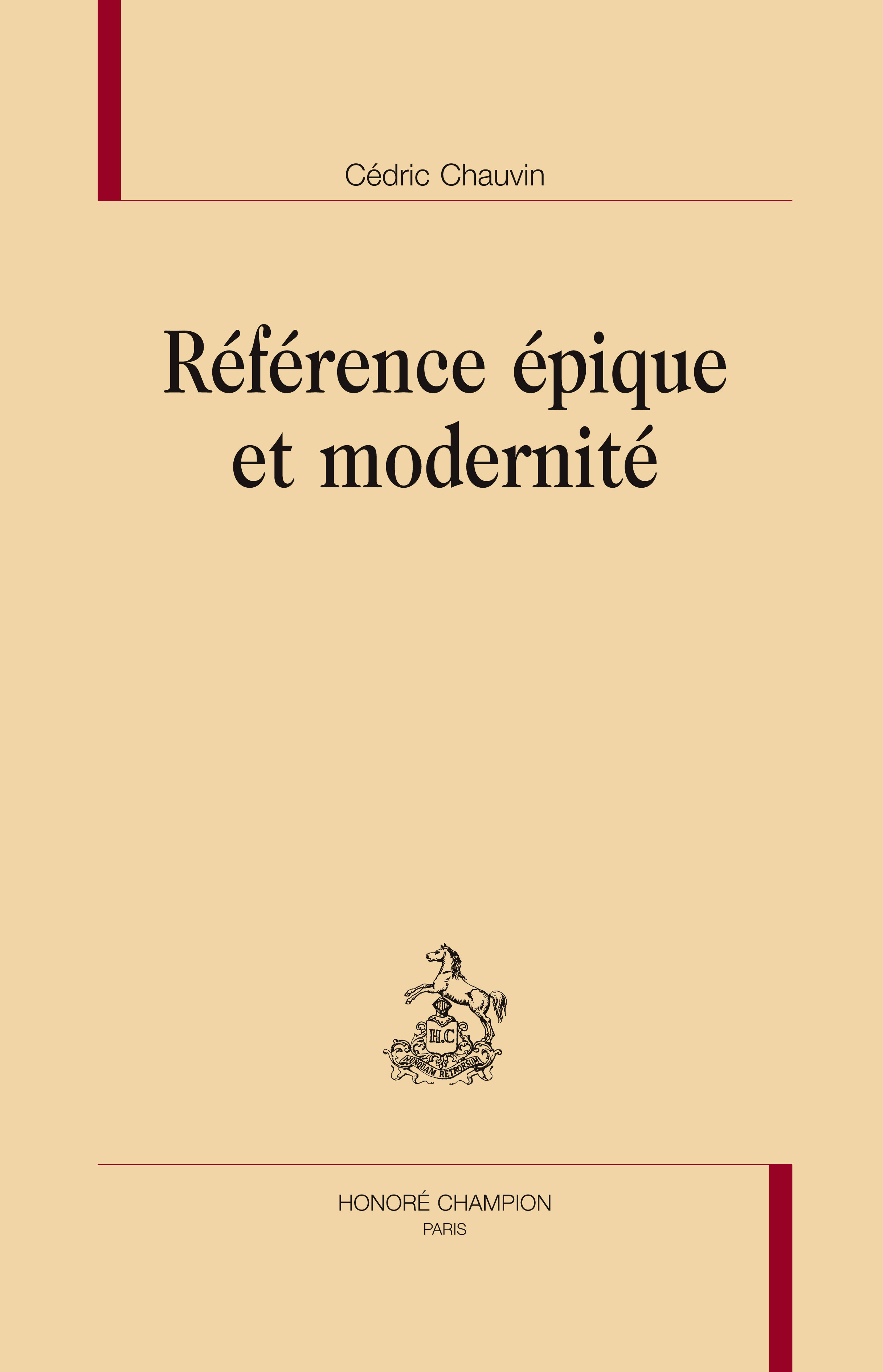 Référence épique et modernité