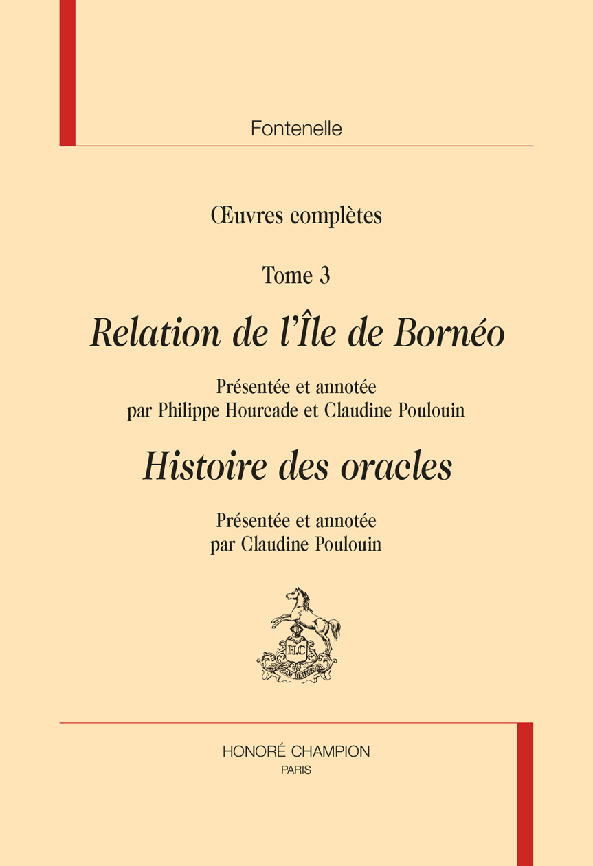 Relation de l’Île de Bornéo -Histoire des Oracles