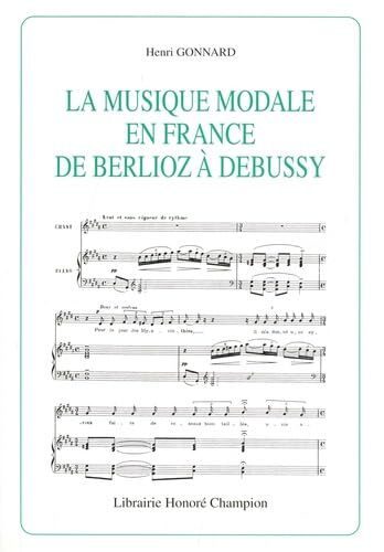 La musique modale en France de Berlioz à Debussy
