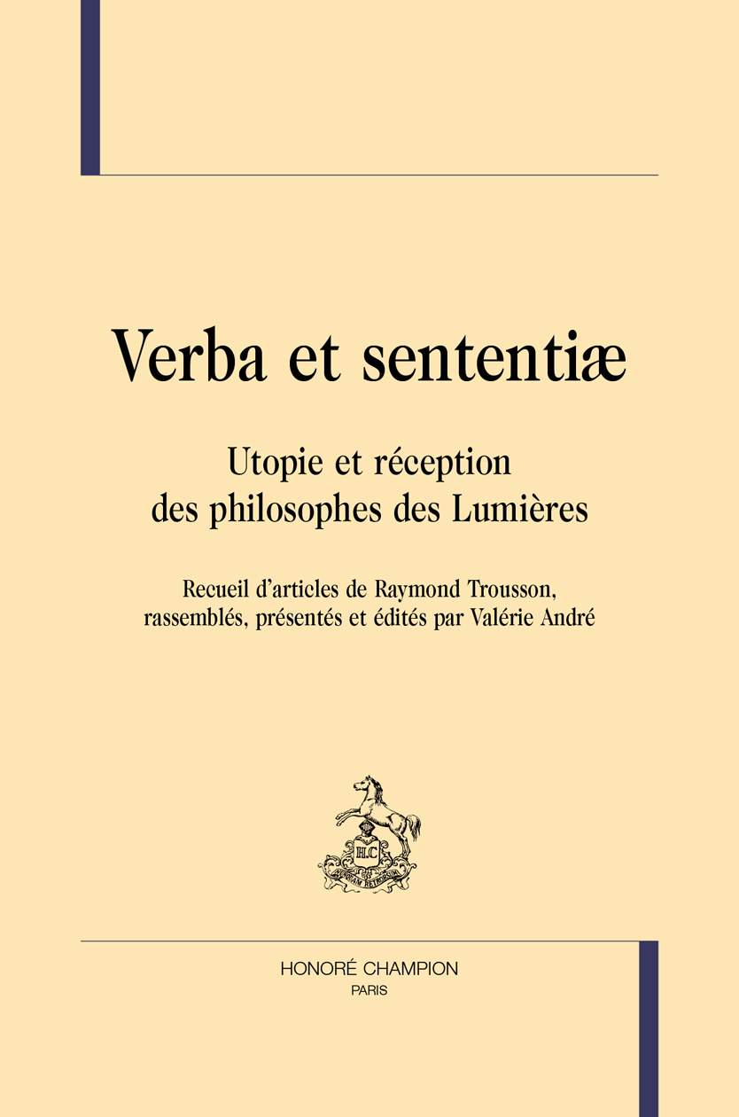 Verba et sententiæ