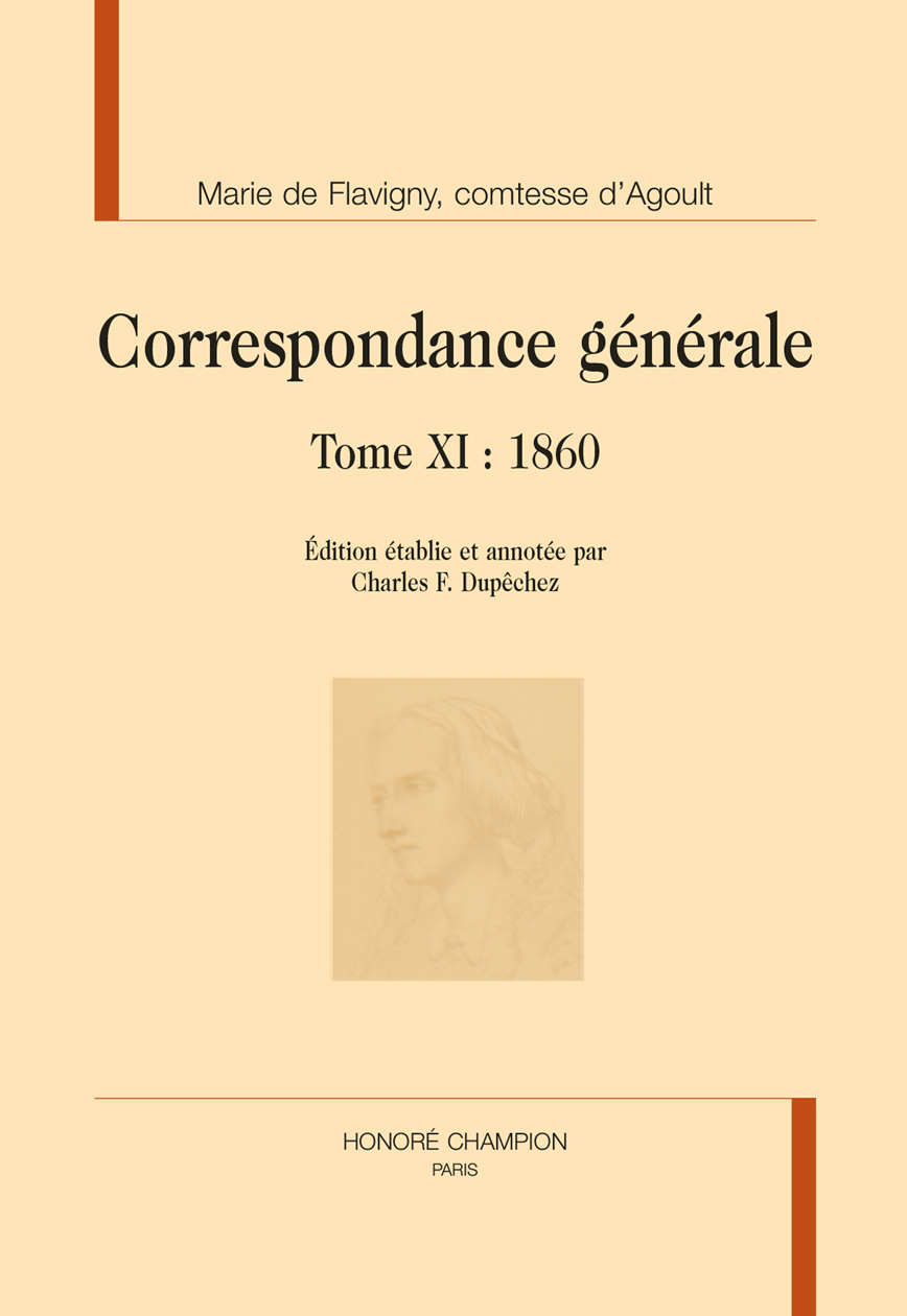 Correspondance générale T11 : 1860